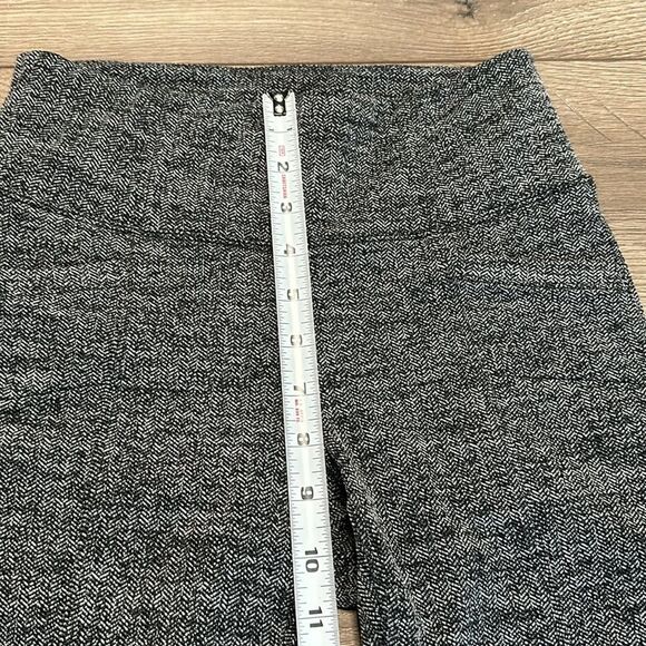 Athleta Metro High Waist Gray Herringbone Hybrid Leggings Size XS - Picture 10 of 12